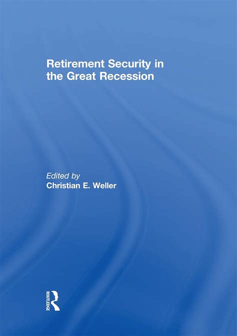 retirement security in great recession Epub