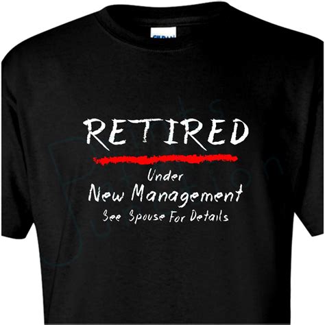 retirement t shirts funny