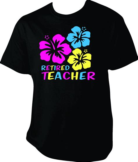 retirement teacher shirts