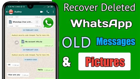 retrieve lost whatsapp messages iphone