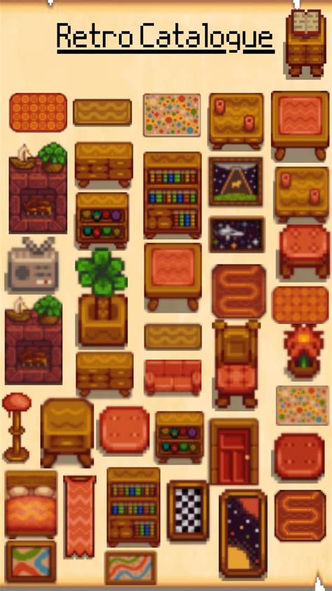 Retro Catalogue Stardew