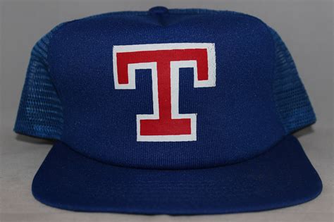 retro texas rangers hat