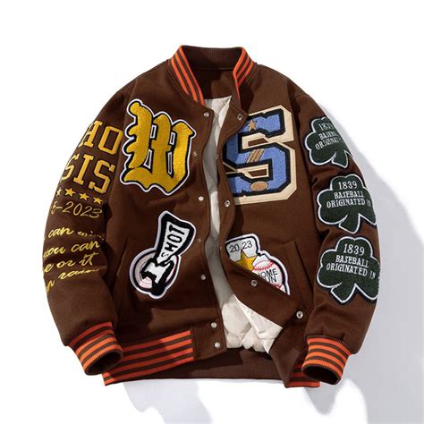 retro varsity jacket