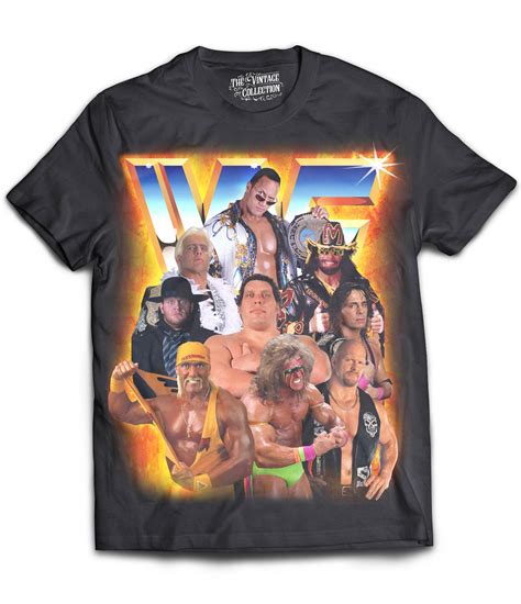 retro wwf shirts