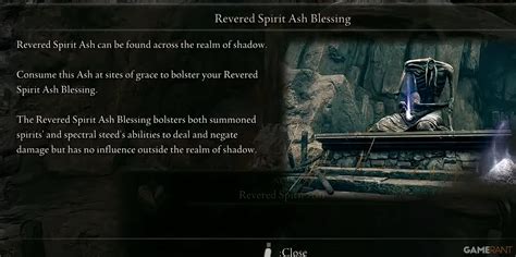 revered ash blessing