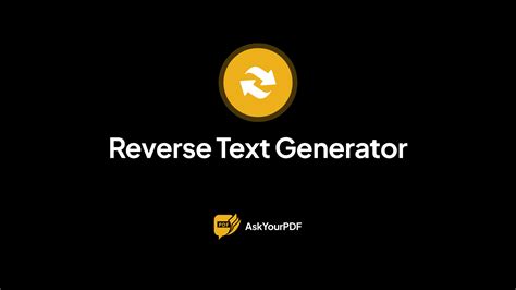 reverse ai text generator