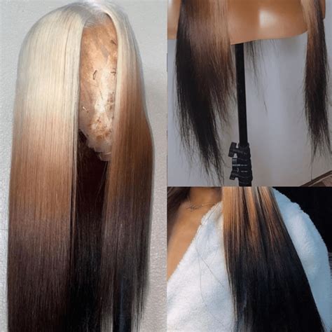 reverse ombre wigs