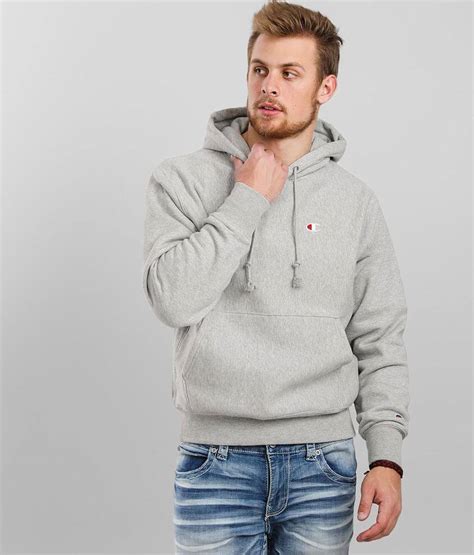 reverse weave hooded sweatshirt