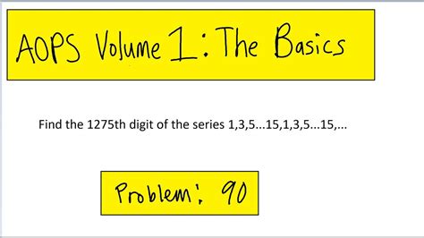 review challenge problems of aops voolme 1