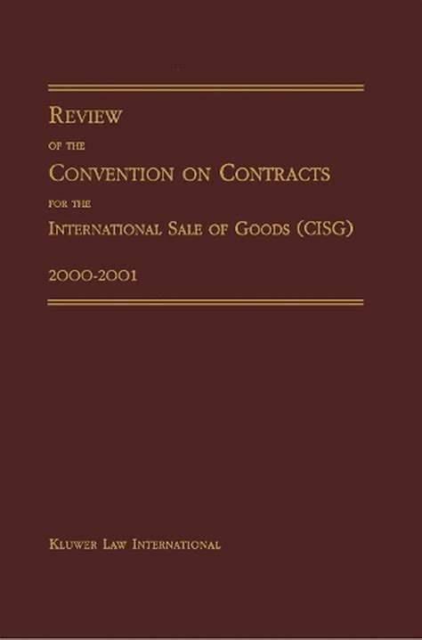 review of convention on contracts for PDF