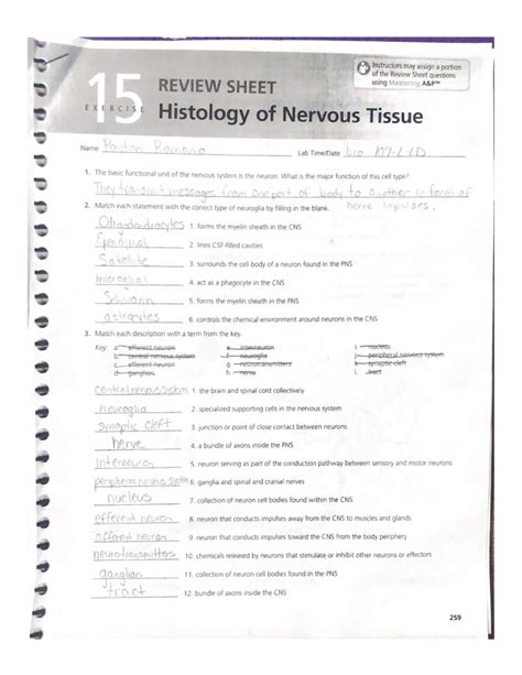 review sheet exercise 38 answers histology Reader