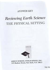 reviewing earth science answer key PDF