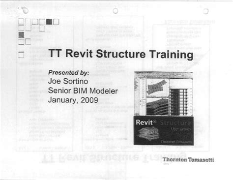 revit structure training manual pdf PDF