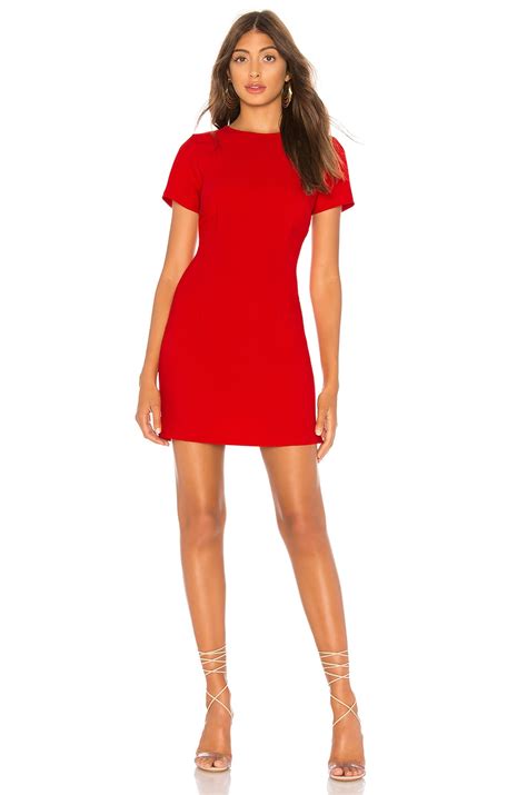 revolve red dress