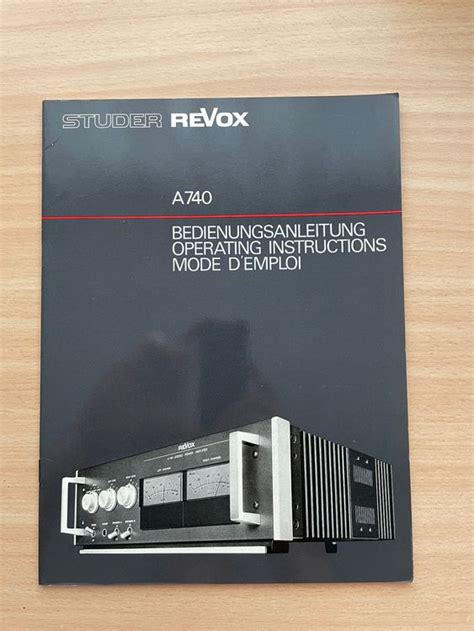 revox a740 user guide Epub