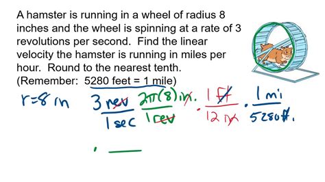 revs per hour