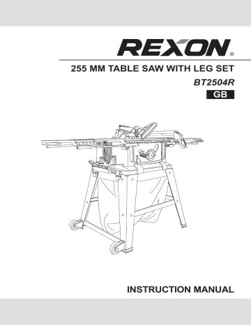 rexon 10 table saw manual Epub