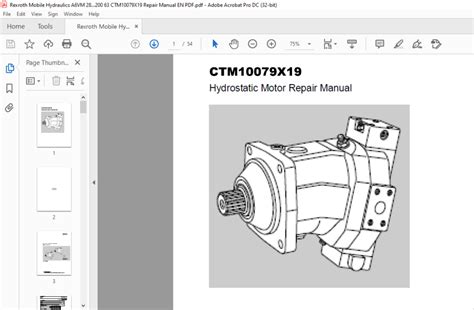 rexroth a6ve service manual PDF