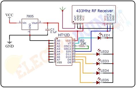 rf transmitter and receiver circuit diagram Reader