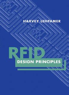 rfid design principles artech house microwave library Reader