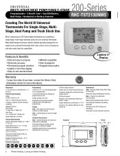 rheem 200 series programmable manual Doc