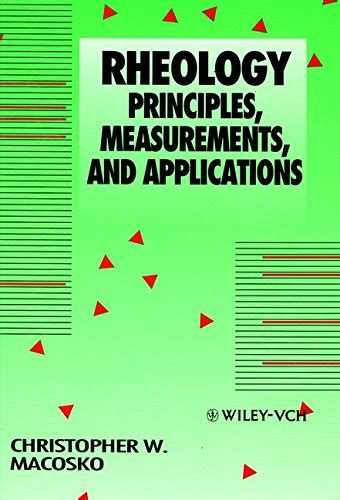 rheology principles measurements and applications Doc