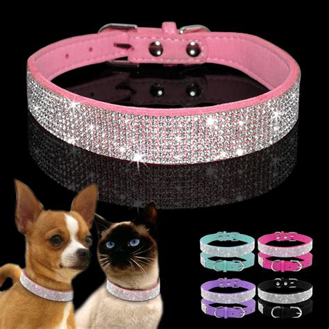 rhinestone dog collars