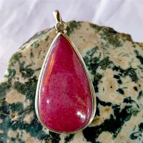 rhodonite jewelry