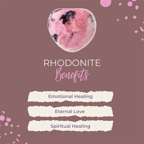 rhodonite spiritual meaning