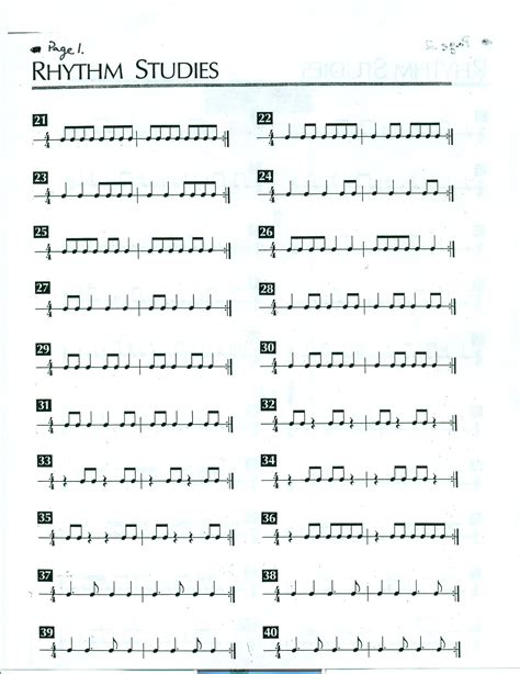 rhythm exercises for musicians rhythm exercises for musicians Epub