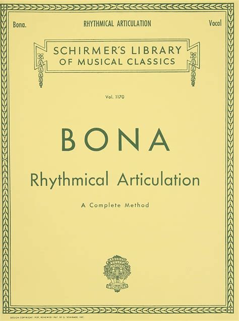 rhythmical articulation a complete method voice technique Reader