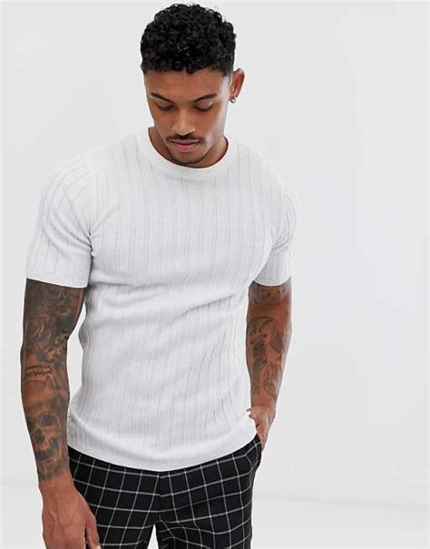 ribbed tee shirts