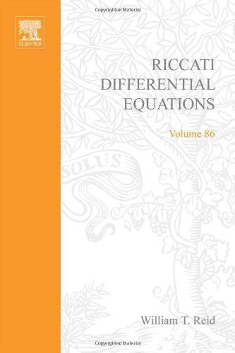 riccati differential equations by reid Ebook Doc