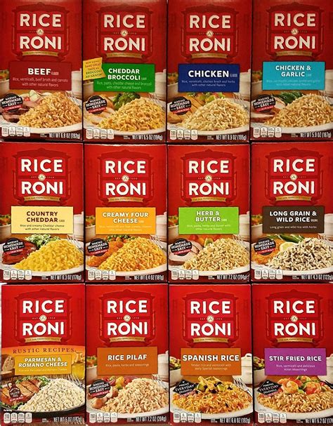 rice a roni flavors