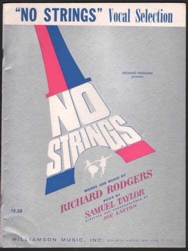 richard rodgers no strings vocal score PDF