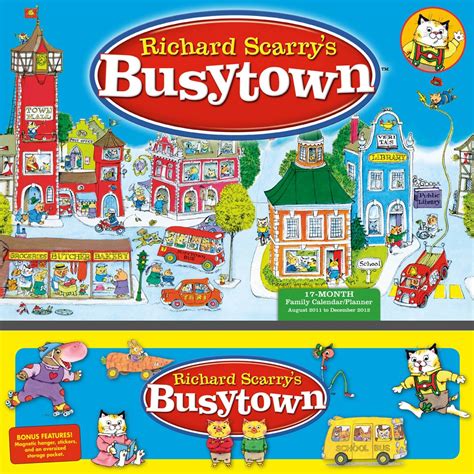 richard scarrys busytown 2012 wall planner calendar Reader