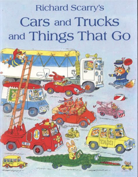 richard scarrys cars and trucks and things that go Kindle Editon
