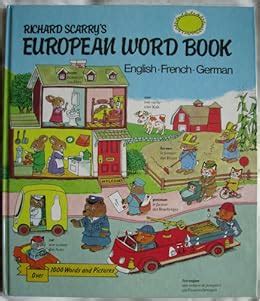 richard scarrys european word book english french german Kindle Editon