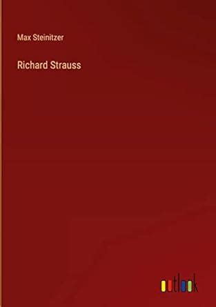 richard strauss max steinitzer Epub