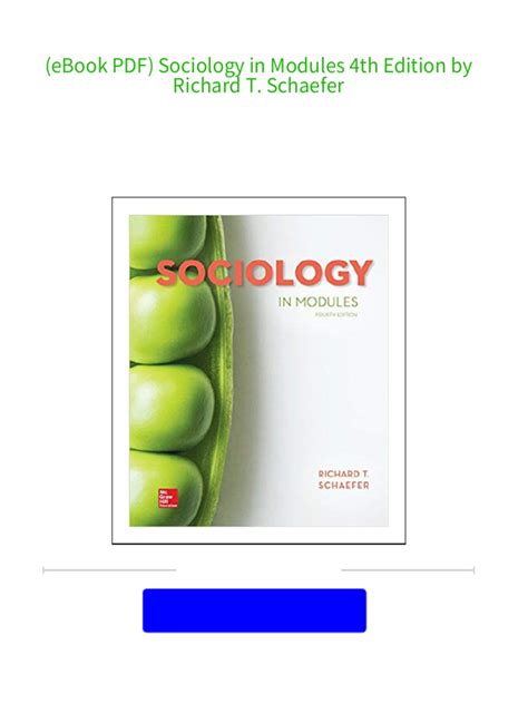 richard t schaefer sociology in modules free pdf Reader