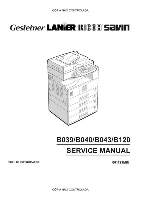 ricoh aficio 1018 service manual Kindle Editon