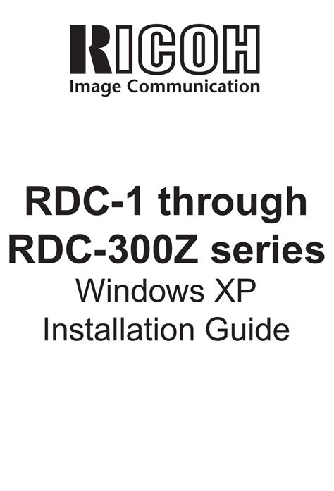 ricoh rdc 300z digital cameras owners manual Reader