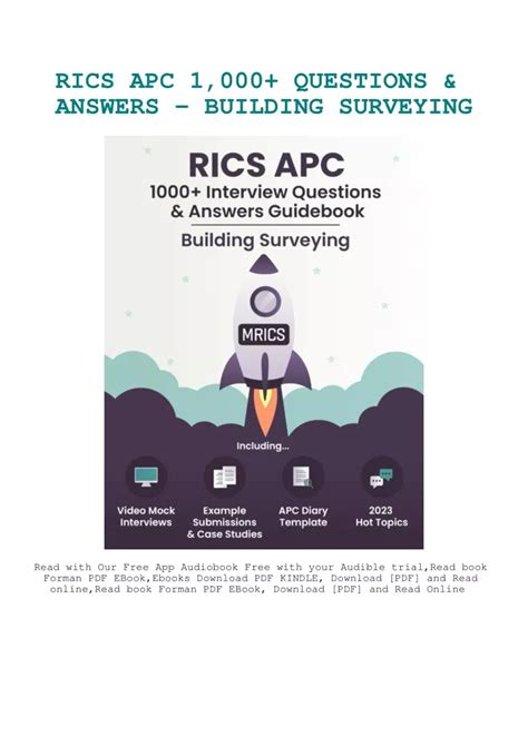 rics apc questions and answers Ebook Epub