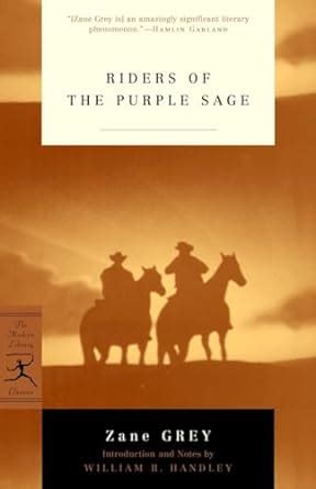 riders of the purple sage modern library classics PDF