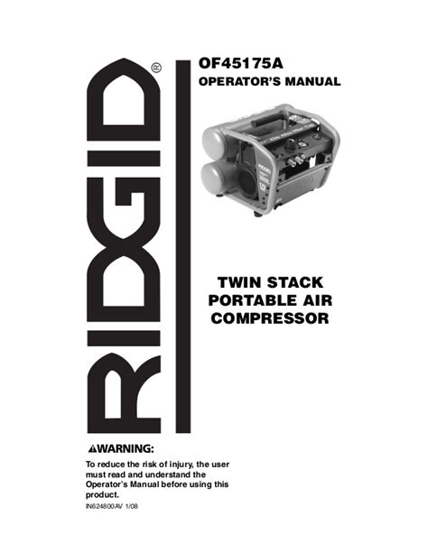 ridgid of45175a user guide Doc