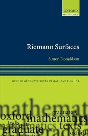 riemann surfaces oxford graduate texts in mathematics Reader