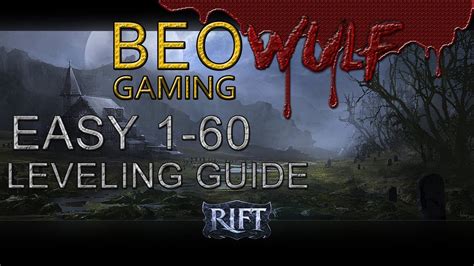 rift leveling guide 1 60 Kindle Editon