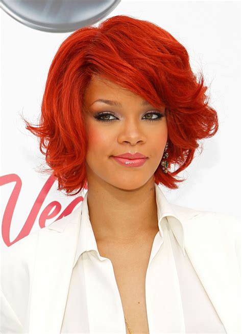 Rihanna Red Hair