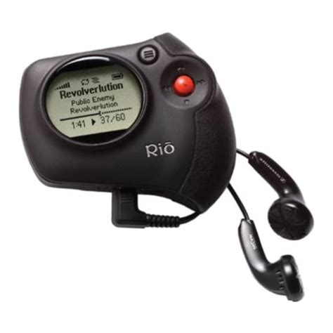 rio chiba 128mb mp3 players owners manual PDF