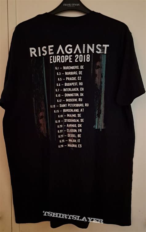 rise against tour shirts